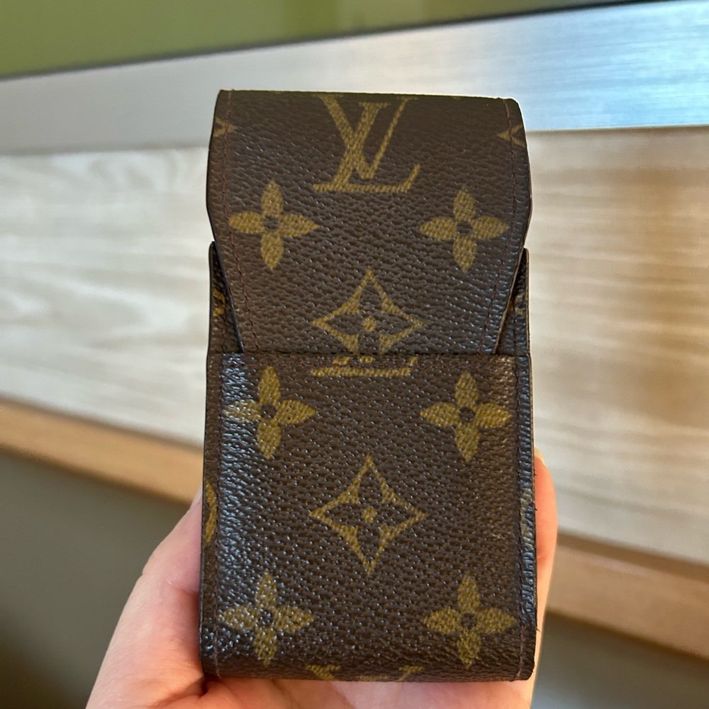 Louis Vuitton Brown Monogram Case